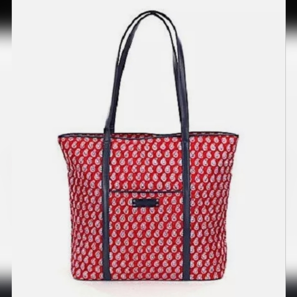 Vera Bradley Quilted Tote Bag RARE - Picture 2 of 8